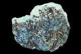 Light-Blue Shattuckite with Chrysocolla - Tantara Mine, Congo #134016-1